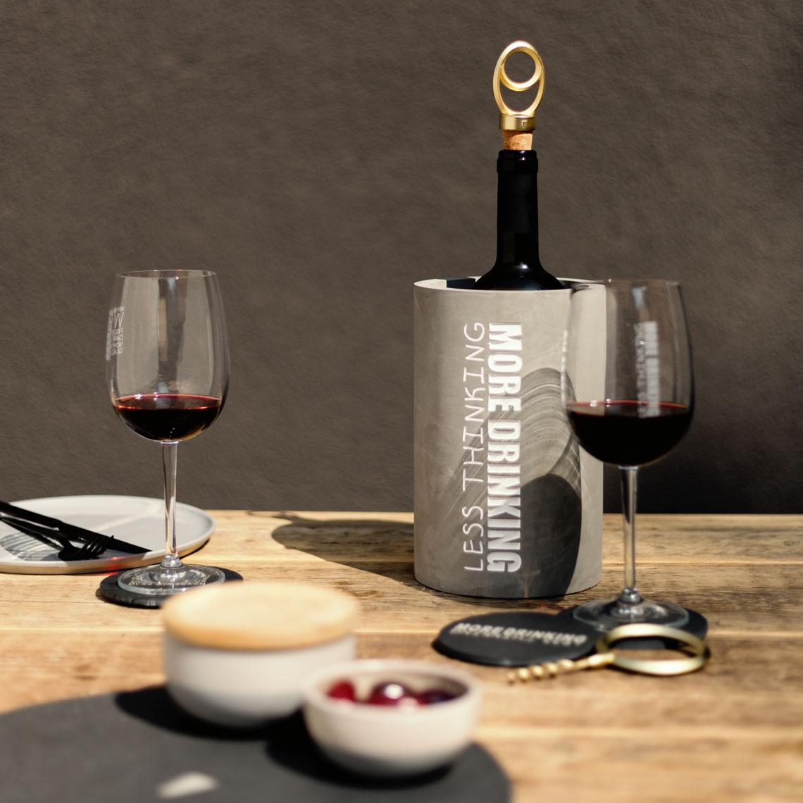 Räder Schieferuntersetzer More Drinking 2er Set