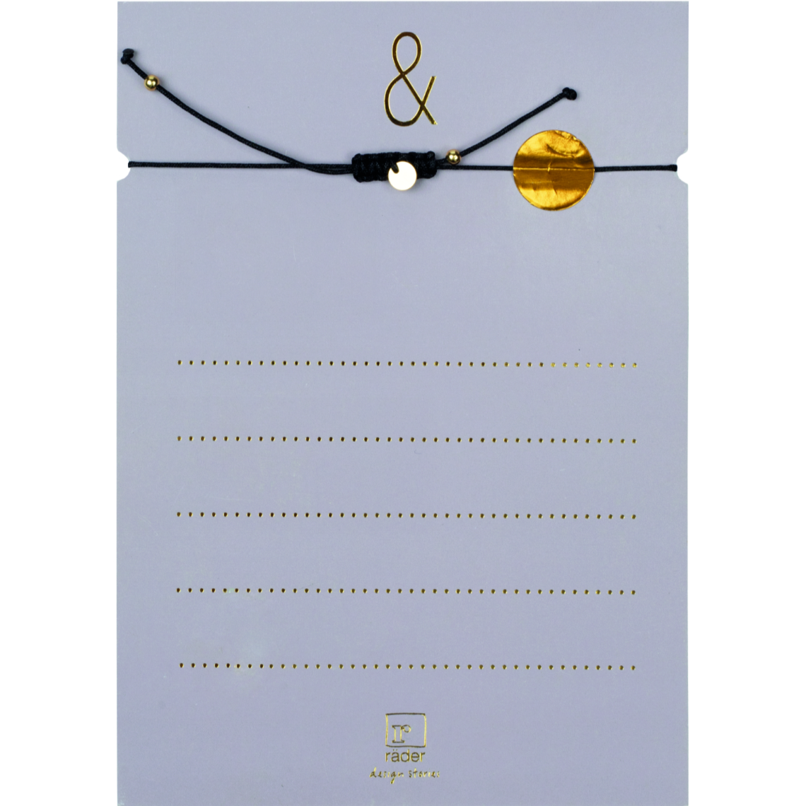 Räder Goldschatz Armband & Zeichen