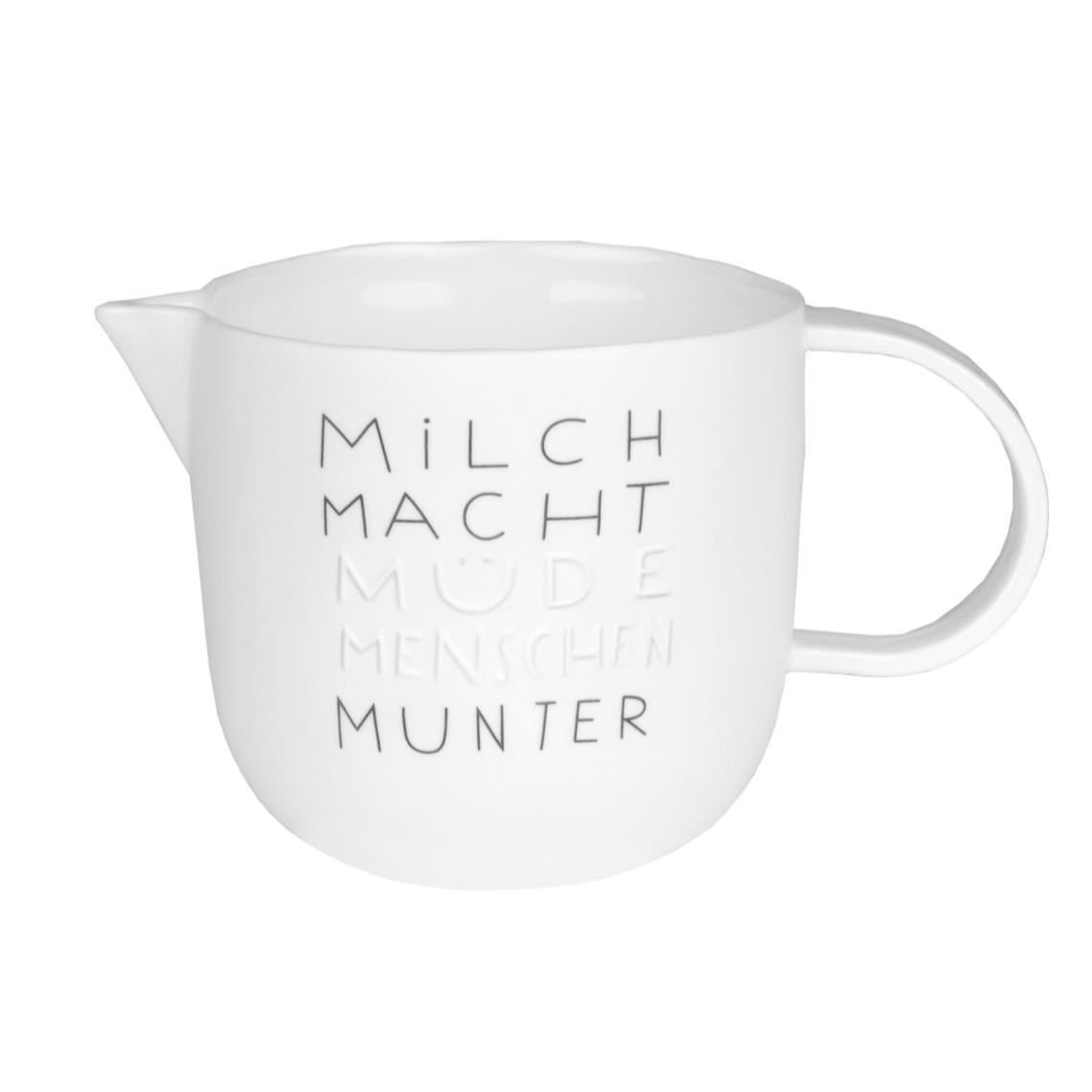 Räder Milchkännchen Milch macht müde Menschen munter