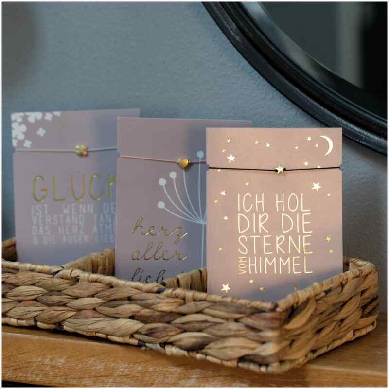 Räder Goldschatz Armband Kleeblatt