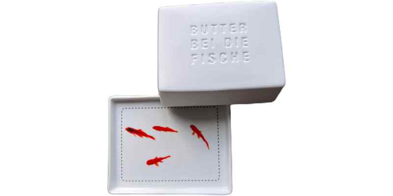 Räder Butterdose Butter bei die Fische