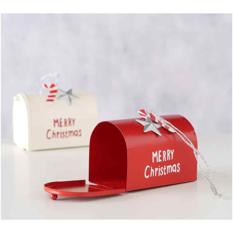 Weihnachtsanhänger Santas Mailbox 2 Sorten