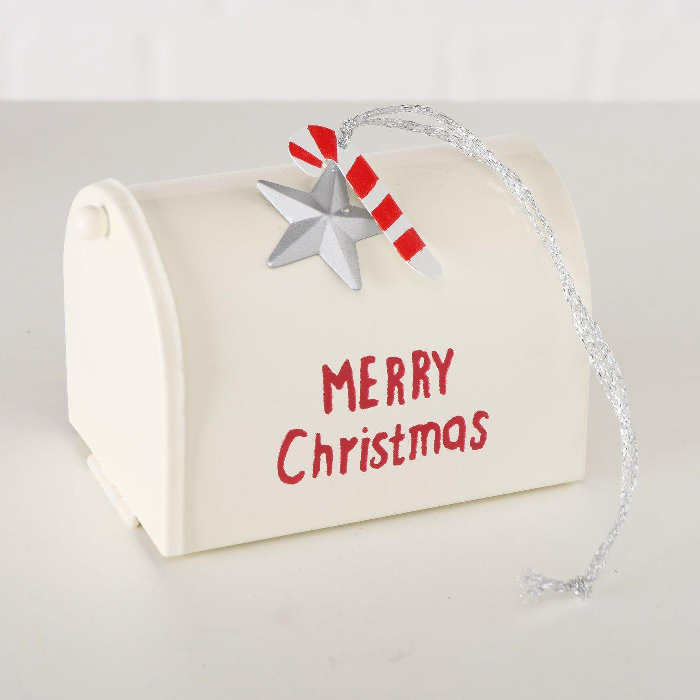 2024912-Einzelbild-2 Weihnachtsanhänger Santas Mailbox 2 Sorten