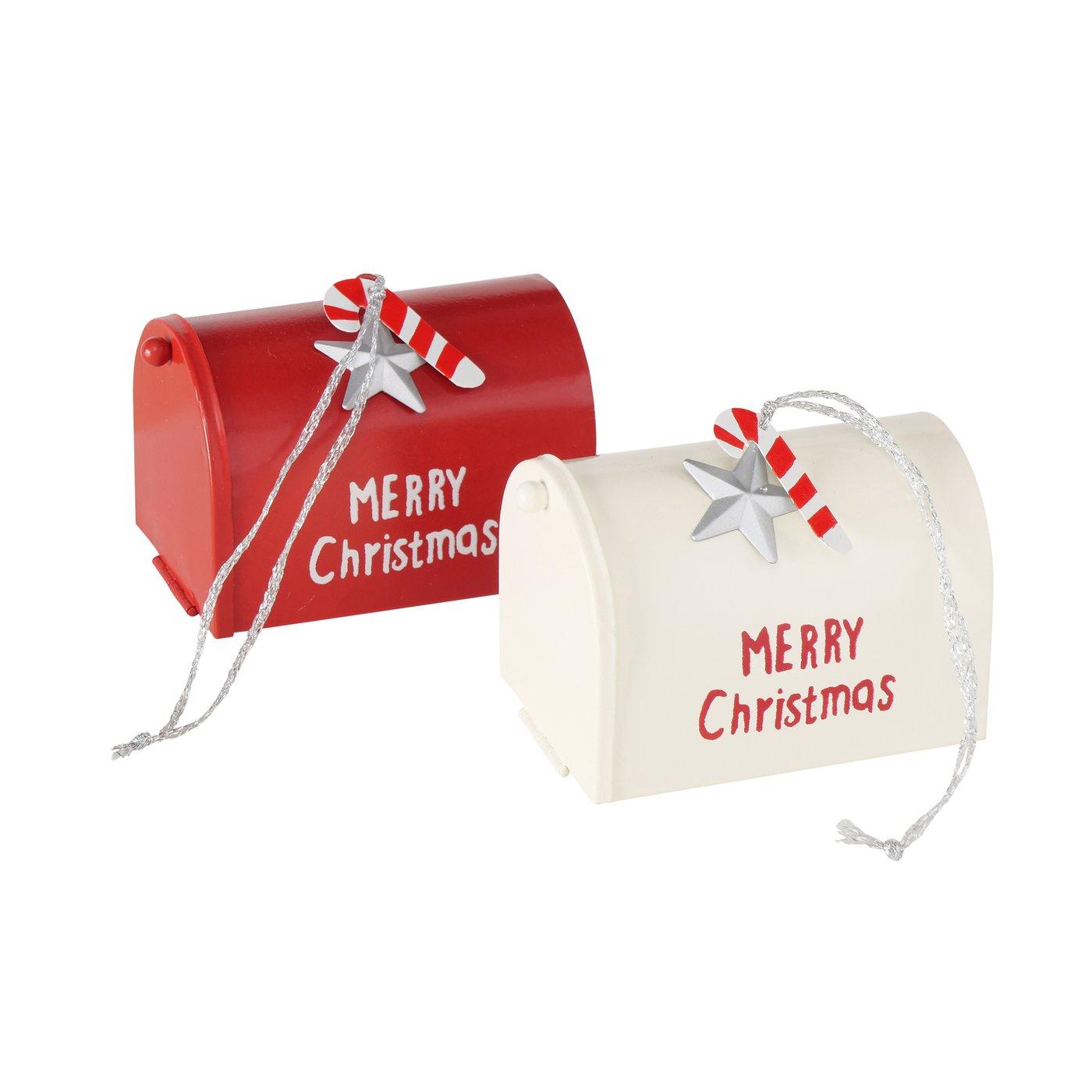 2024912-Freisteller-Hauptbild Weihnachtsanhänger Santas Mailbox 2 Sorten