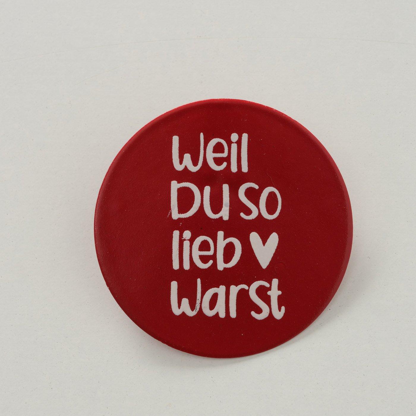 Dekoanhänger Herzilein 6teilig 2 Sorten