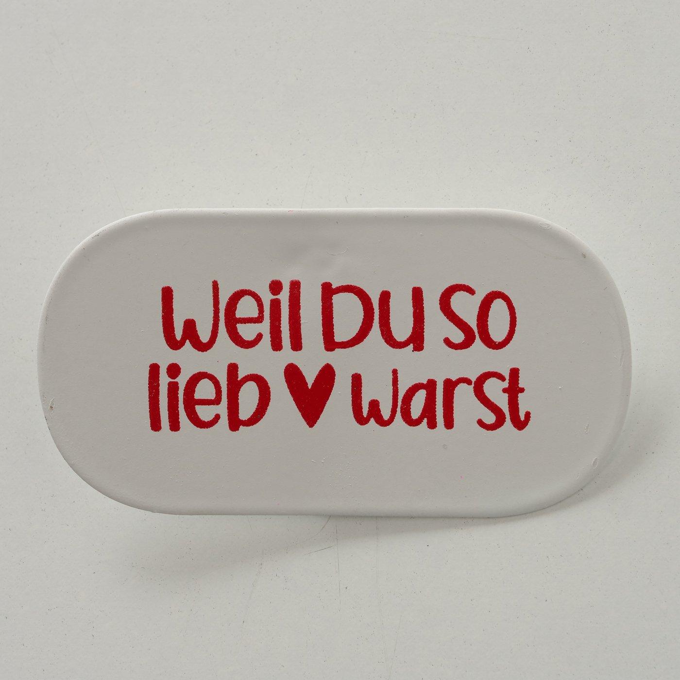 Dekoanhänger Herzilein 6teilig 2 Sorten