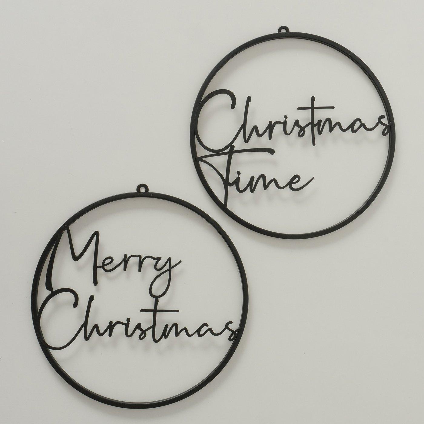 Schild Merry 2 Sorten