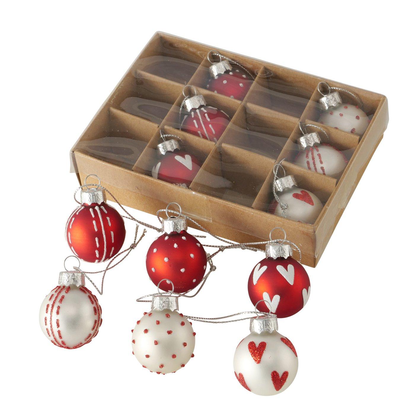 2025945-Freisteller-Hauptbild Weihnachtskugel Herzilein 12er Set klein