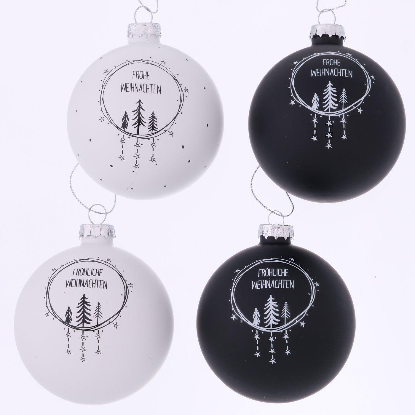 Weihnachtskugel Oslo 4 Sorten