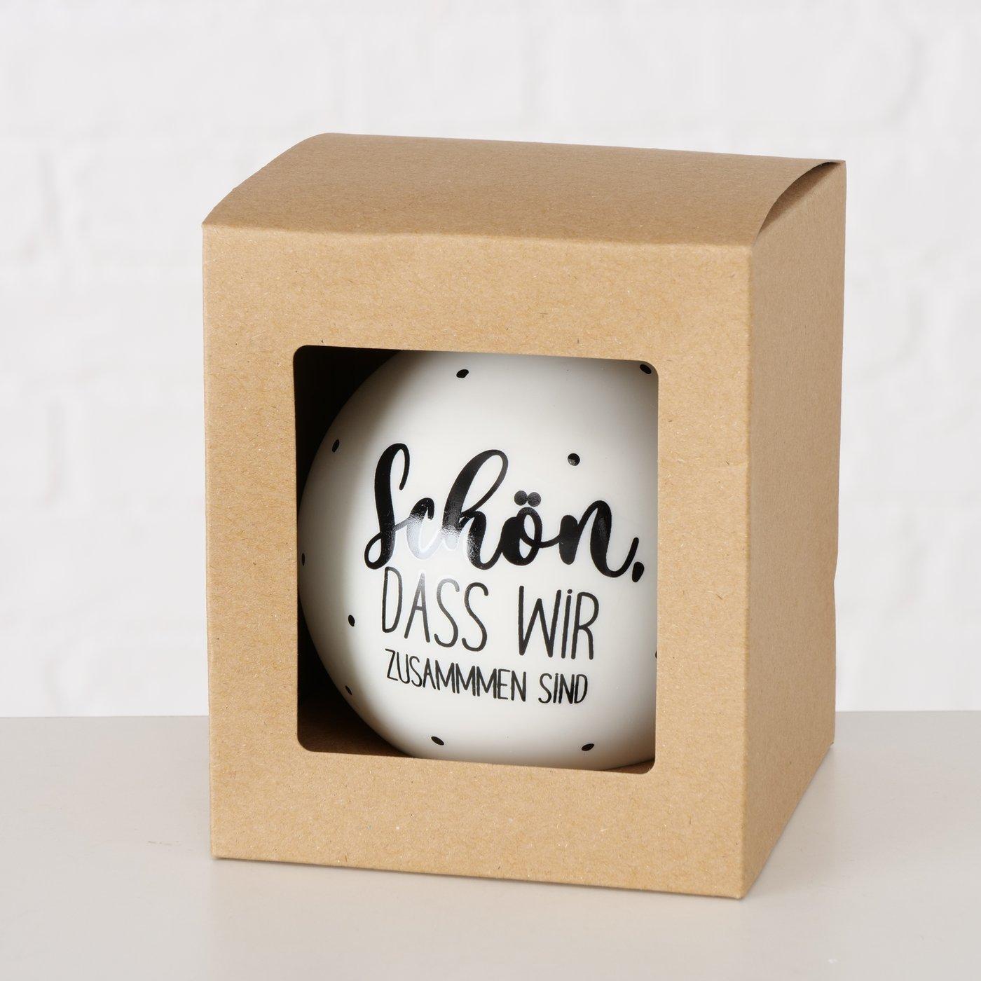 Weihnachtskugel Schön 4 Sorten