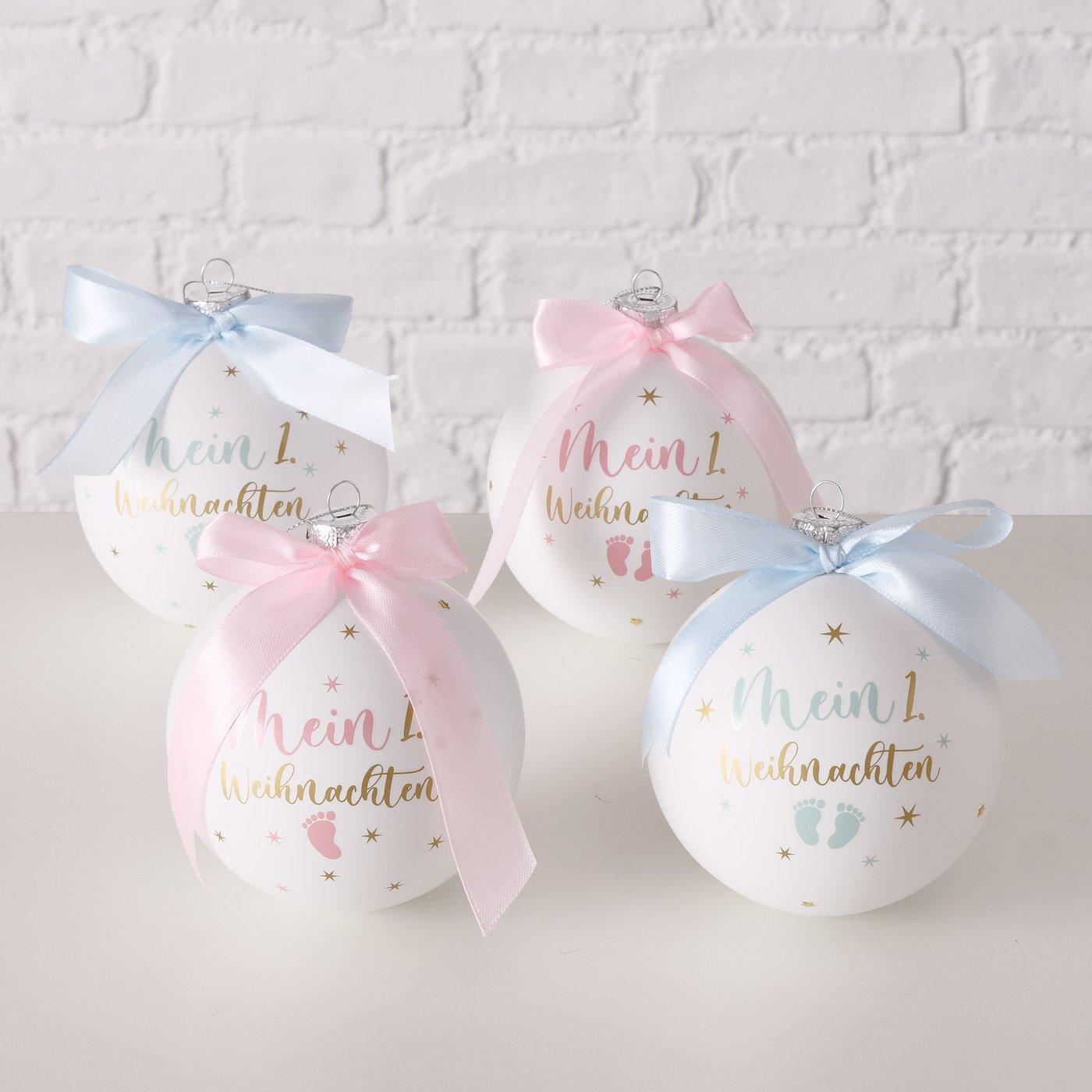 Weihnachtskugel Baby 4 Sorten