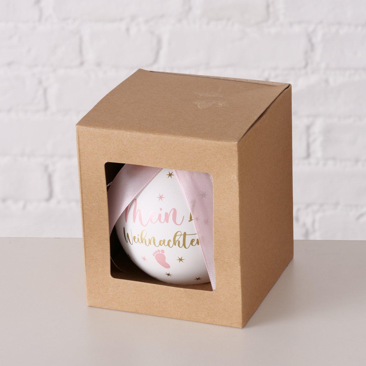 Weihnachtskugel Baby 4 Sorten