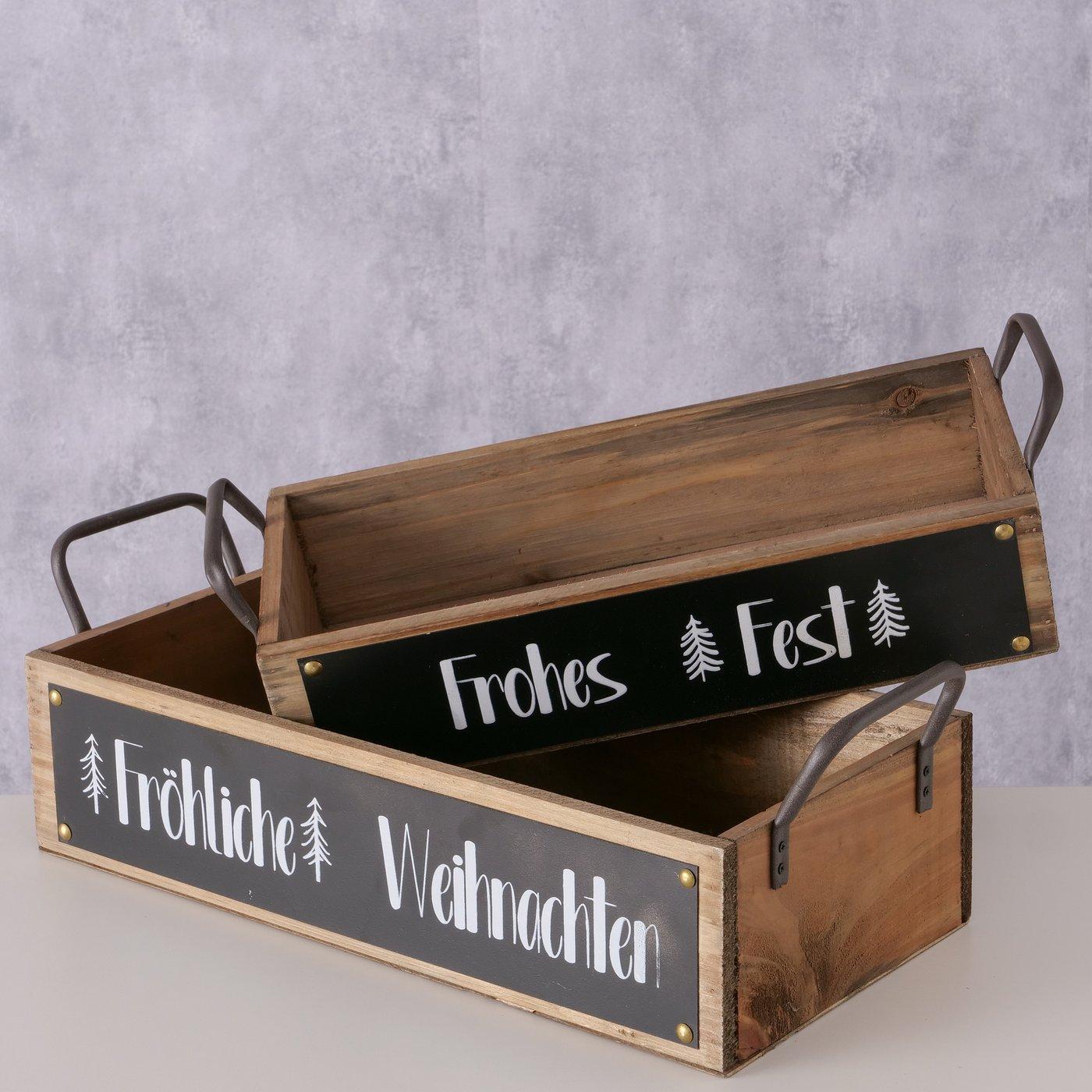 Tablett Tessin X-Mas 2er Set