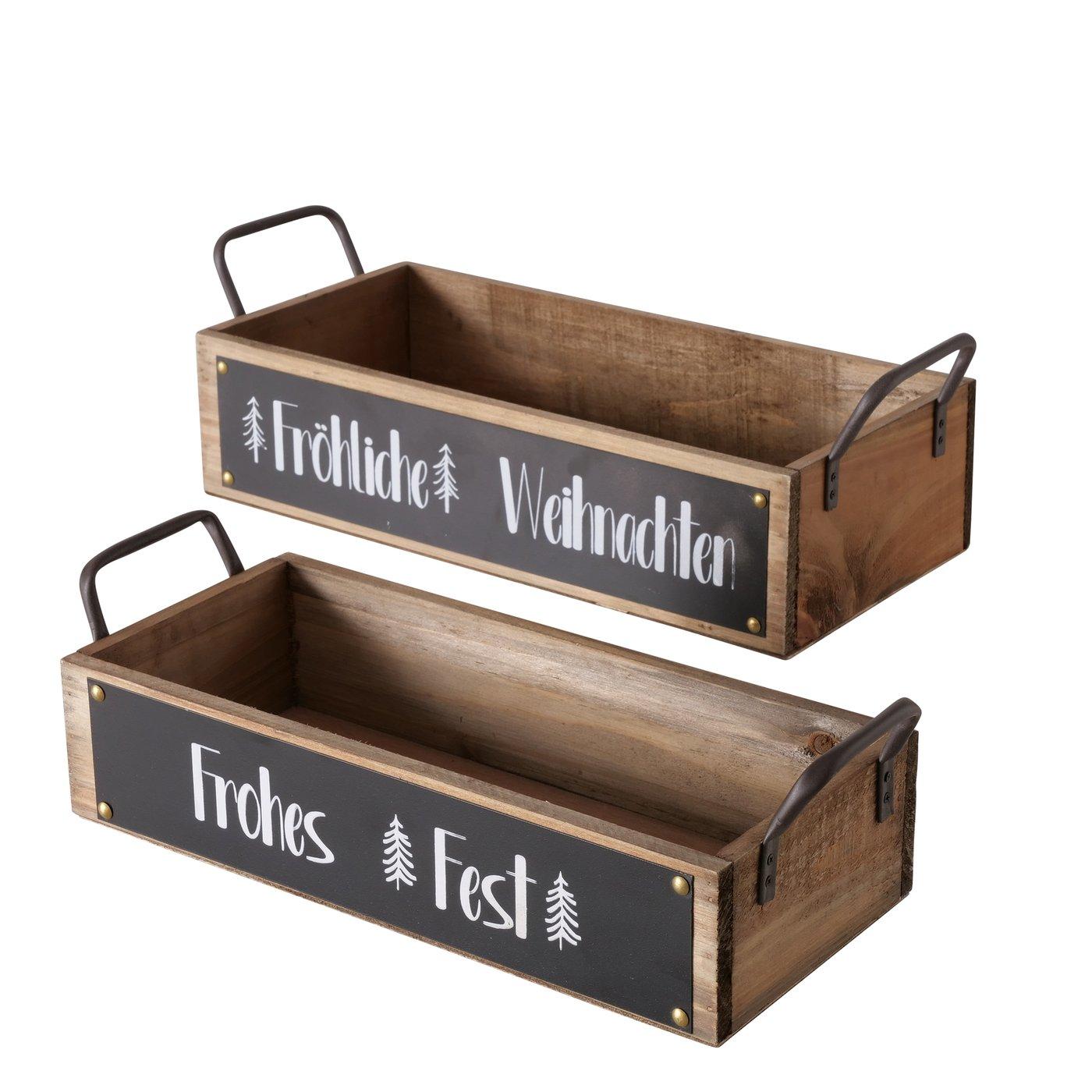 Tablett Tessin X-Mas 2er Set