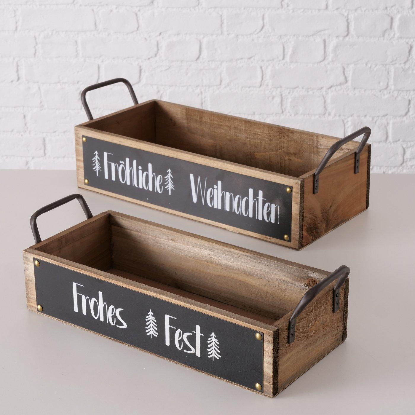 Tablett Tessin X-Mas 2er Set