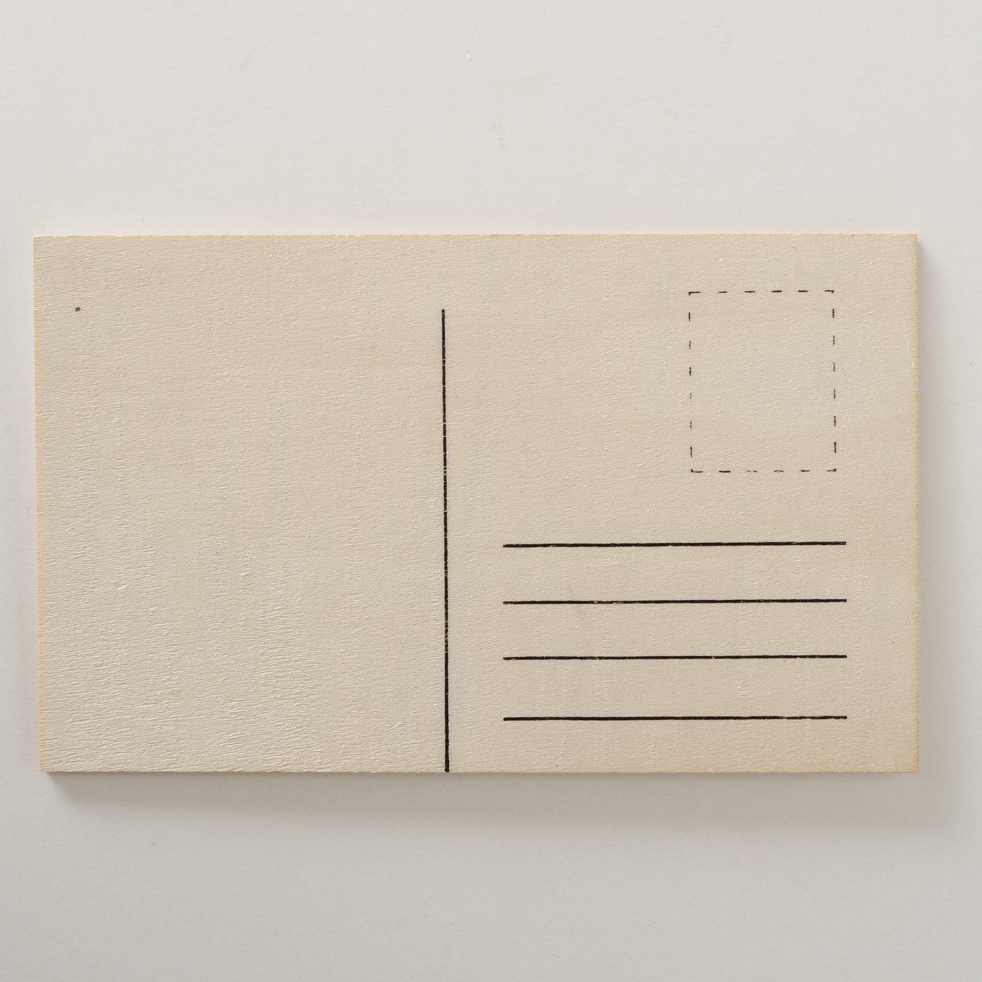 Postkarte Oh dear Holz 6 Sorten