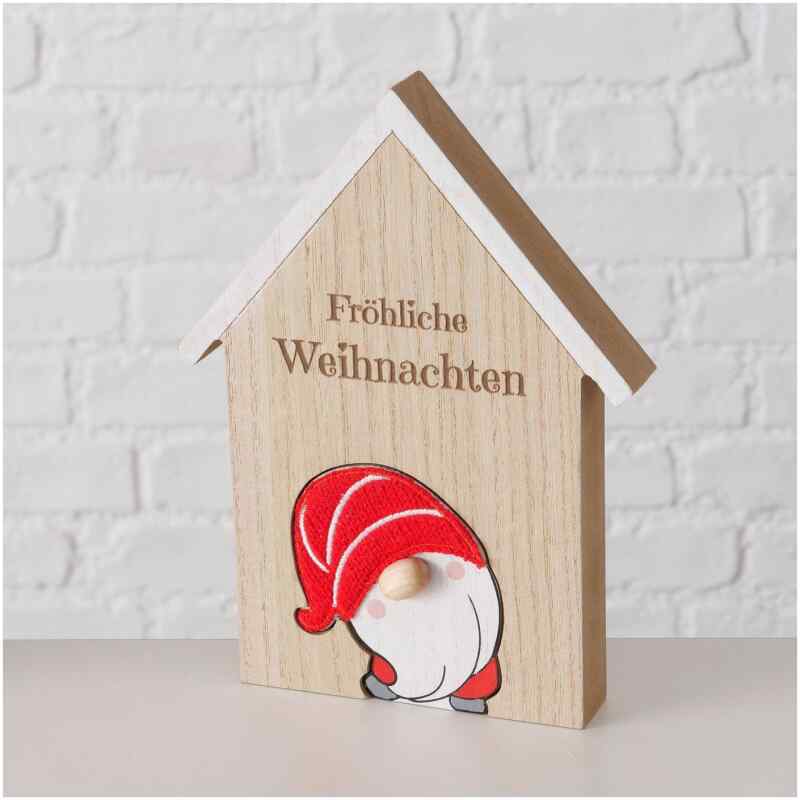 Dekoaufsteller Nicky Weihnachten 3 Sorten