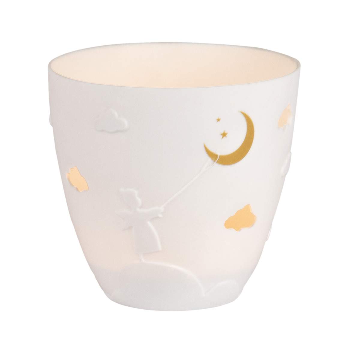 Räder Poesielicht Engel Gold groß