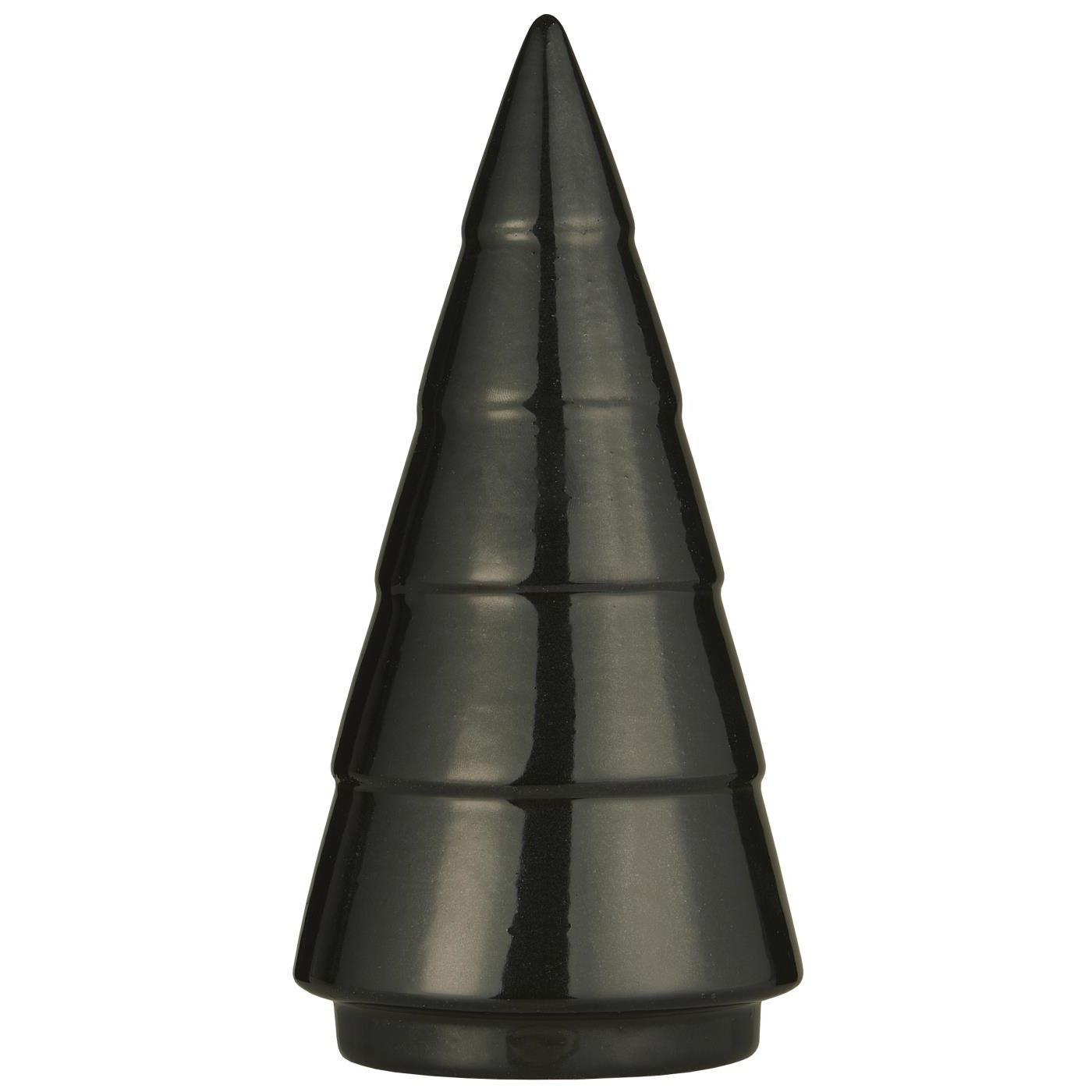 Tannenbaum schwarz breite Rillen