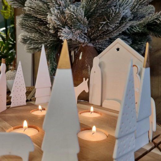 Räder Lichtobjekt Krippe rund