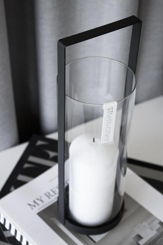 Kvarnvik Laterne schwarz klein