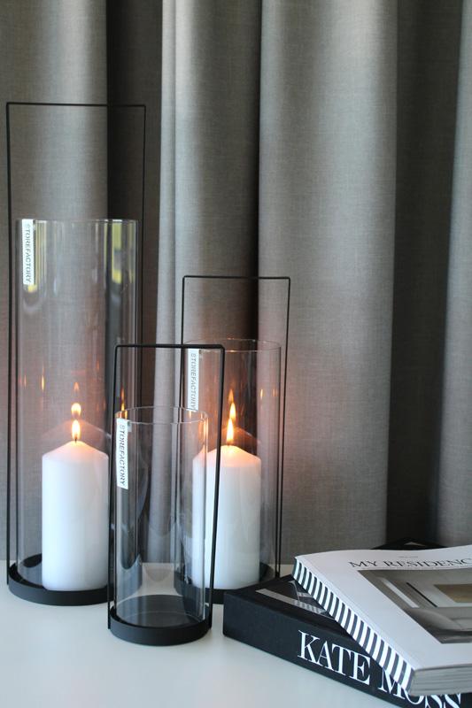 Kvarnvik Laterne schwarz klein