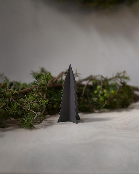 Gimdalen Weihnachtsbaum Metall grau klein