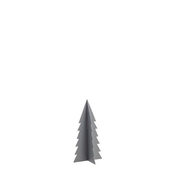 Gimdalen Weihnachtsbaum Metall grau klein