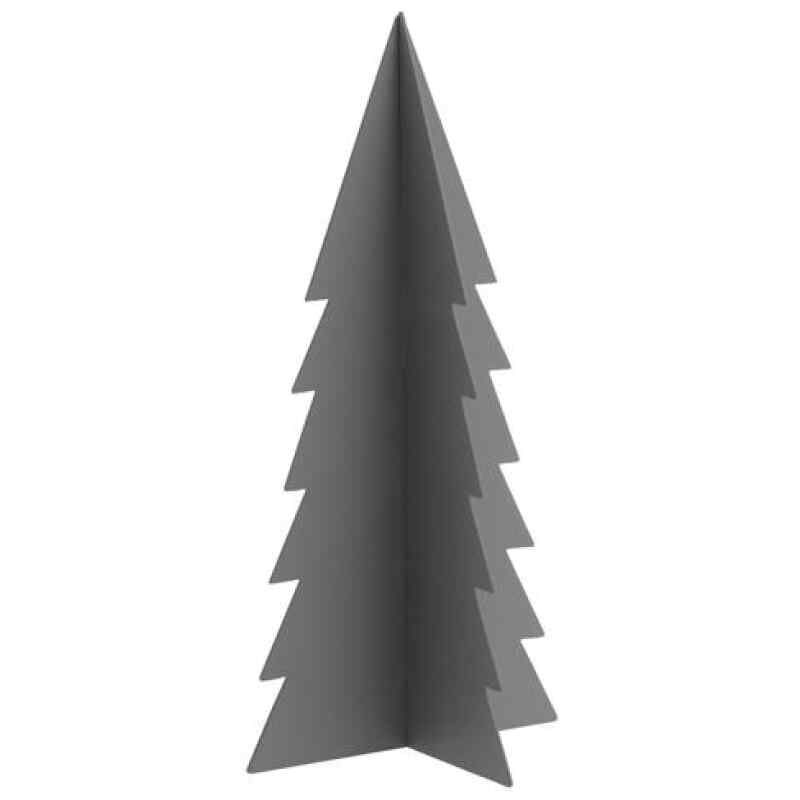 Gimdalen Weihnachtsbaum Metall grau groß