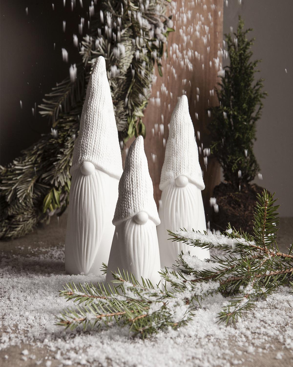 Kurt Weihnachtsmann Weiß groß