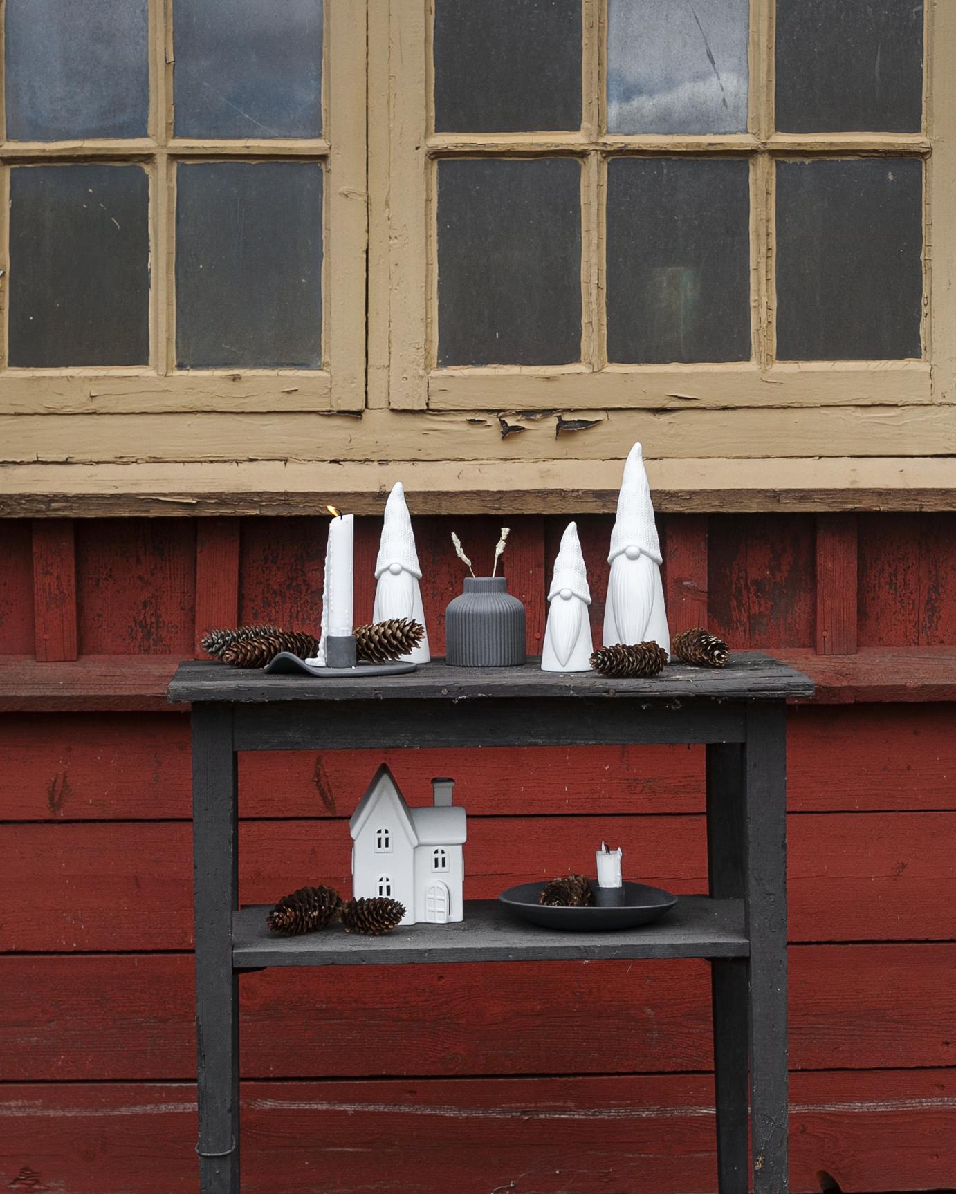 Kurt Weihnachtsmann Weiß groß