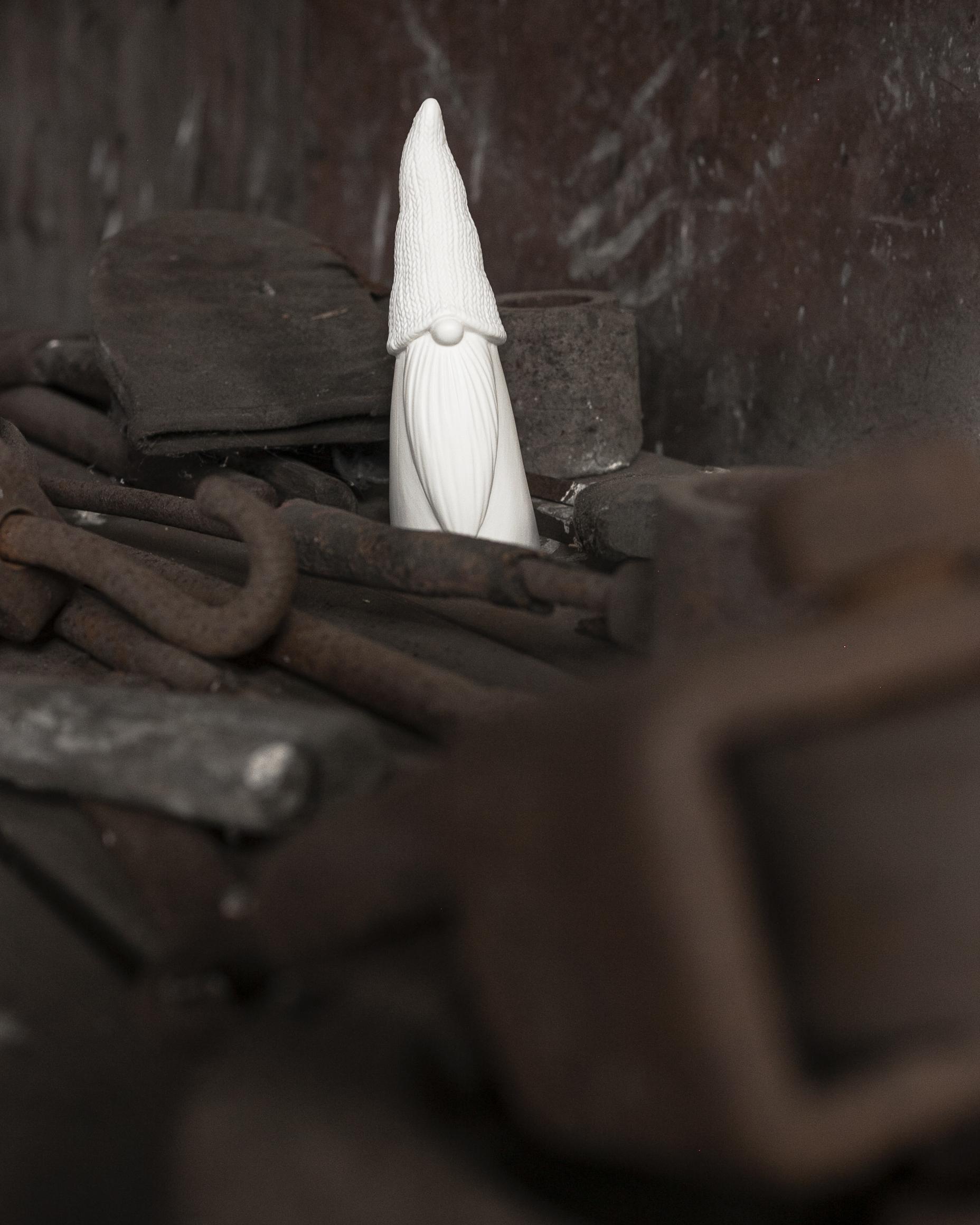 Kurt Weihnachtsmann Weiß groß