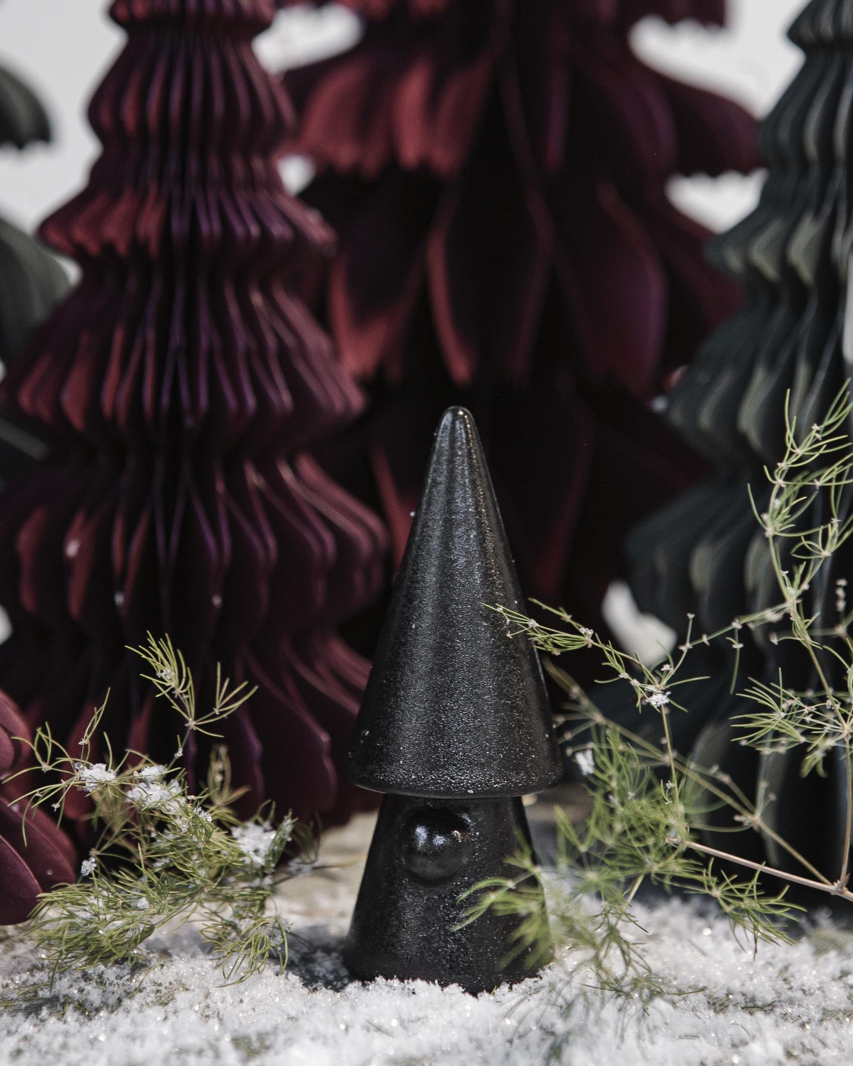 Evert Zwerg Glossy Schwarz gross