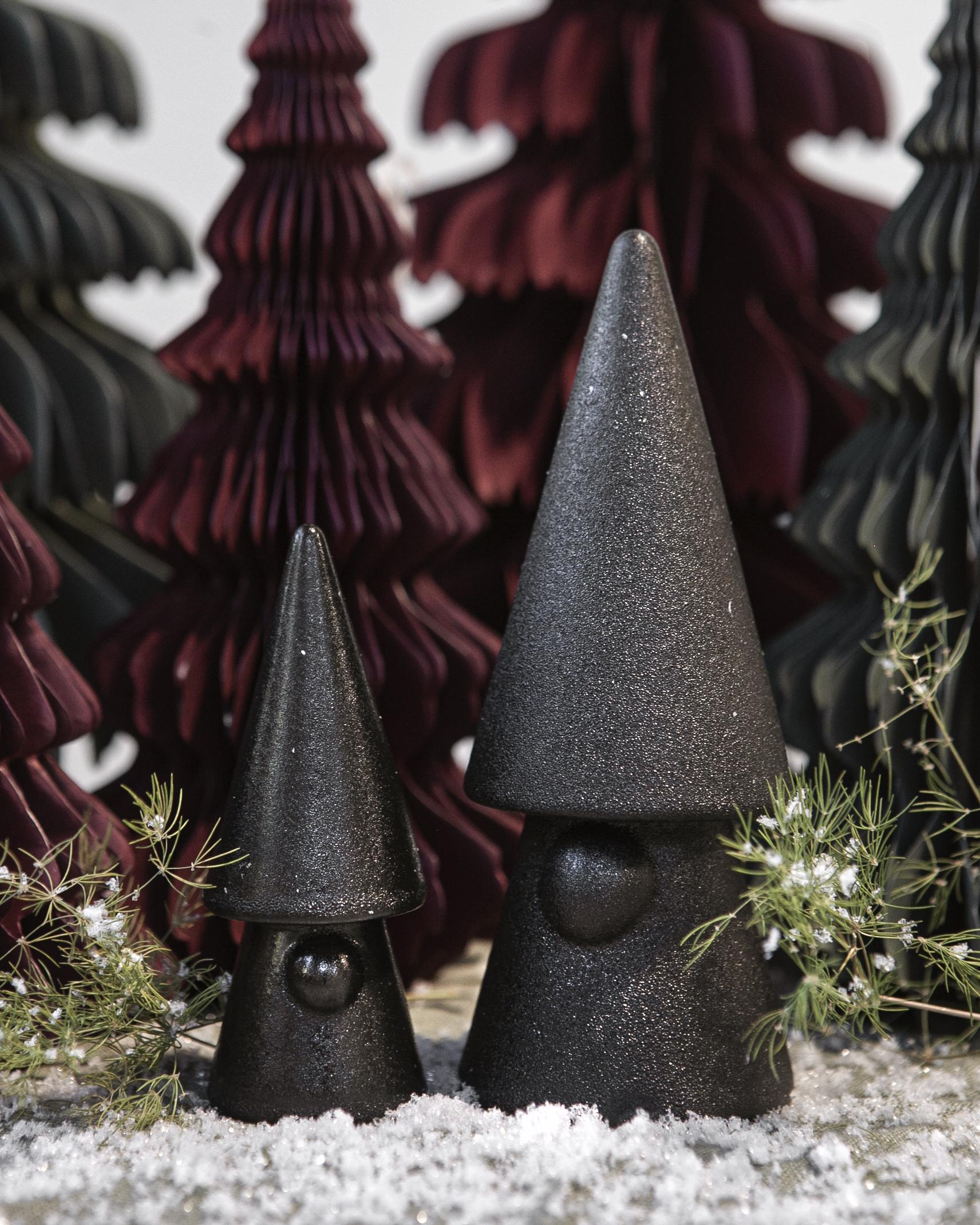 Evert Zwerg Glossy Schwarz klein