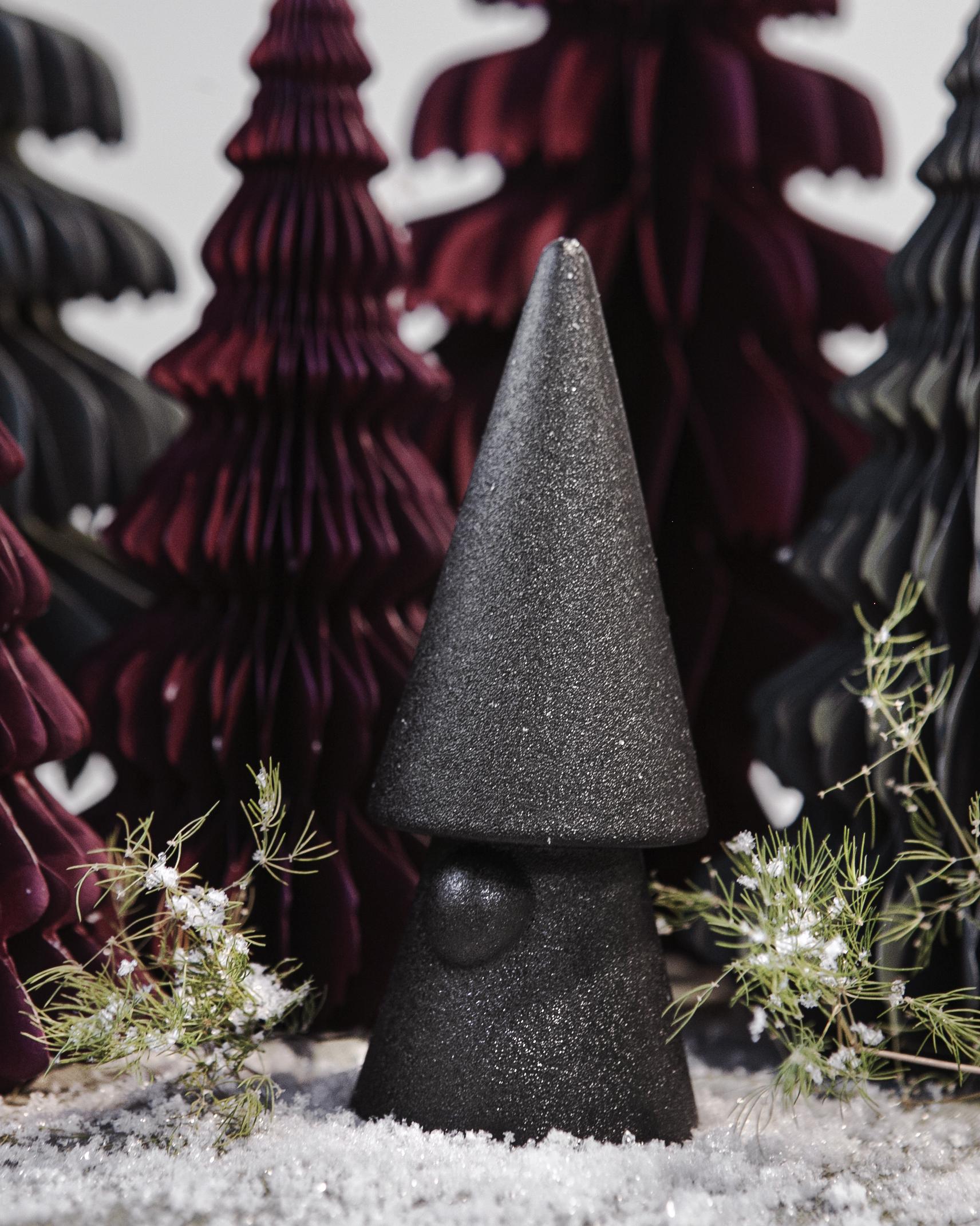 Evert Zwerg Glossy Schwarz klein