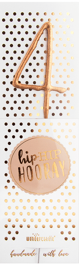 1C535645-EE4E-4C84-9149-4EB3519BEA2B Hiphip hooray Roségold Wondercandle® classic "S" 12 Sorten