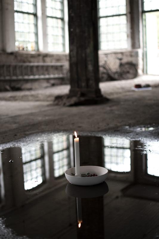 Lidatorp Kerzenständer weiß groß