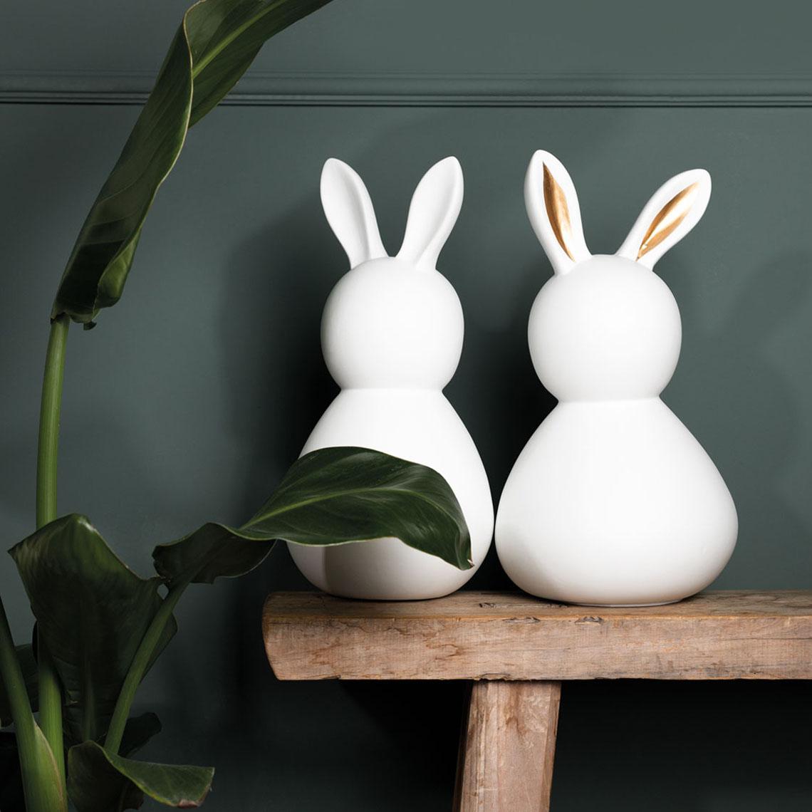 Räder Ostern Porzellanhase groß Herr