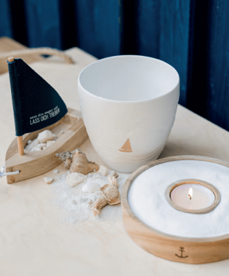 Räder Poesielicht Boot groß