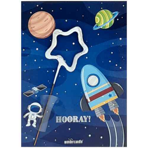 Space Hooray Mini Wondercard