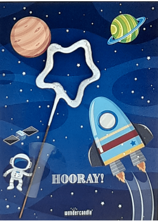 Space Hooray Mini Wondercard