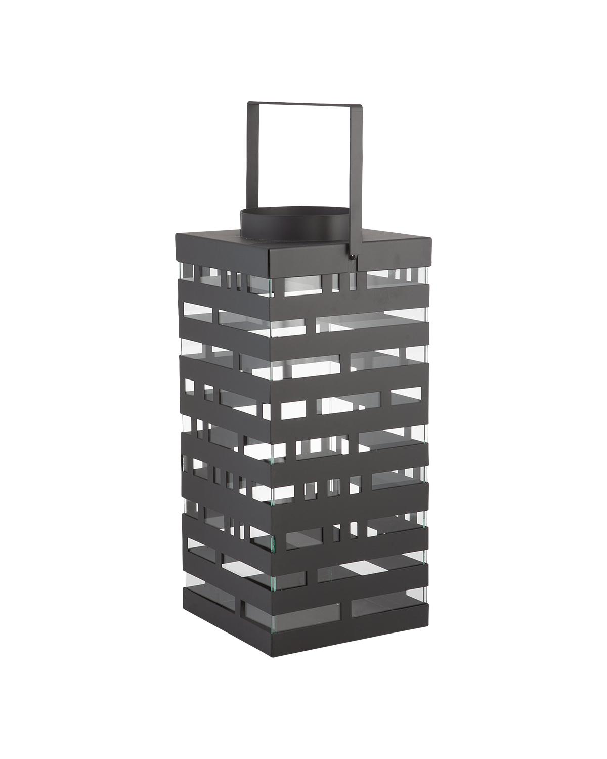 Nyvall Laterne schwarz groß