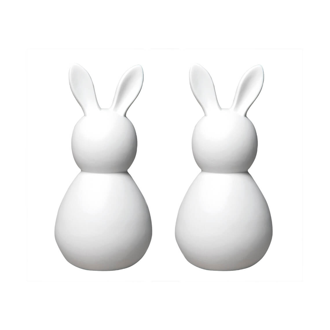 Räder Ostern Porzellanhase klein 2er Set Herren gold