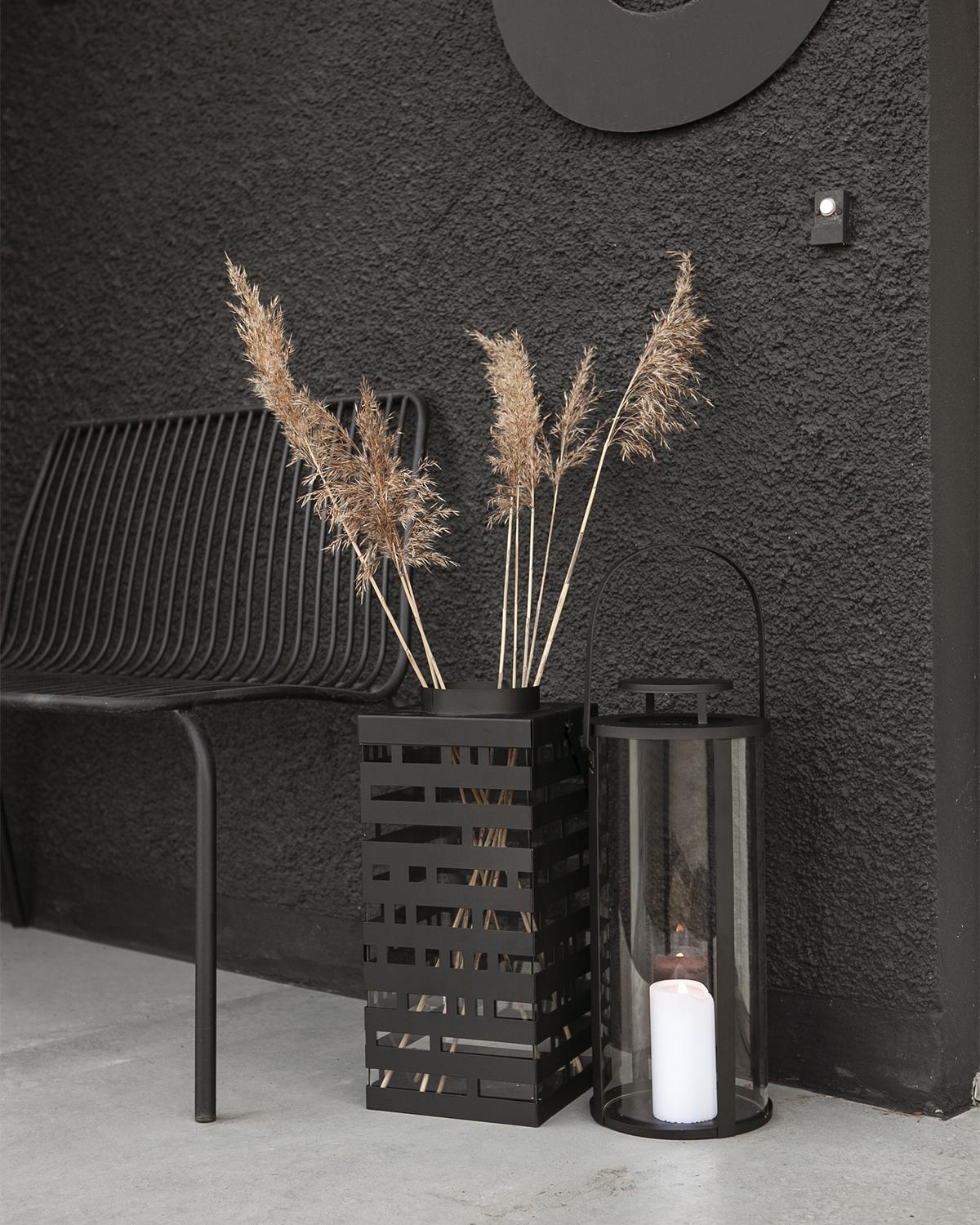 Nyvall Laterne schwarz groß