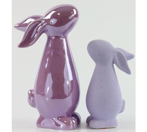 Porzellanhasen Violetta 2er Set