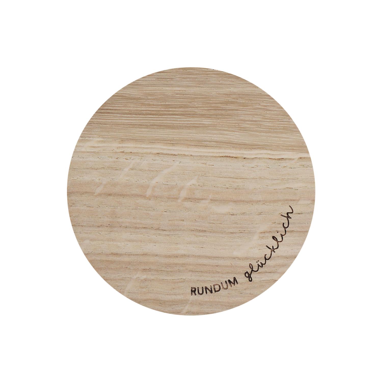 hz-165_untersetzer_gluecklich_freisteller Untersetzer Eiche Rundum glücklich