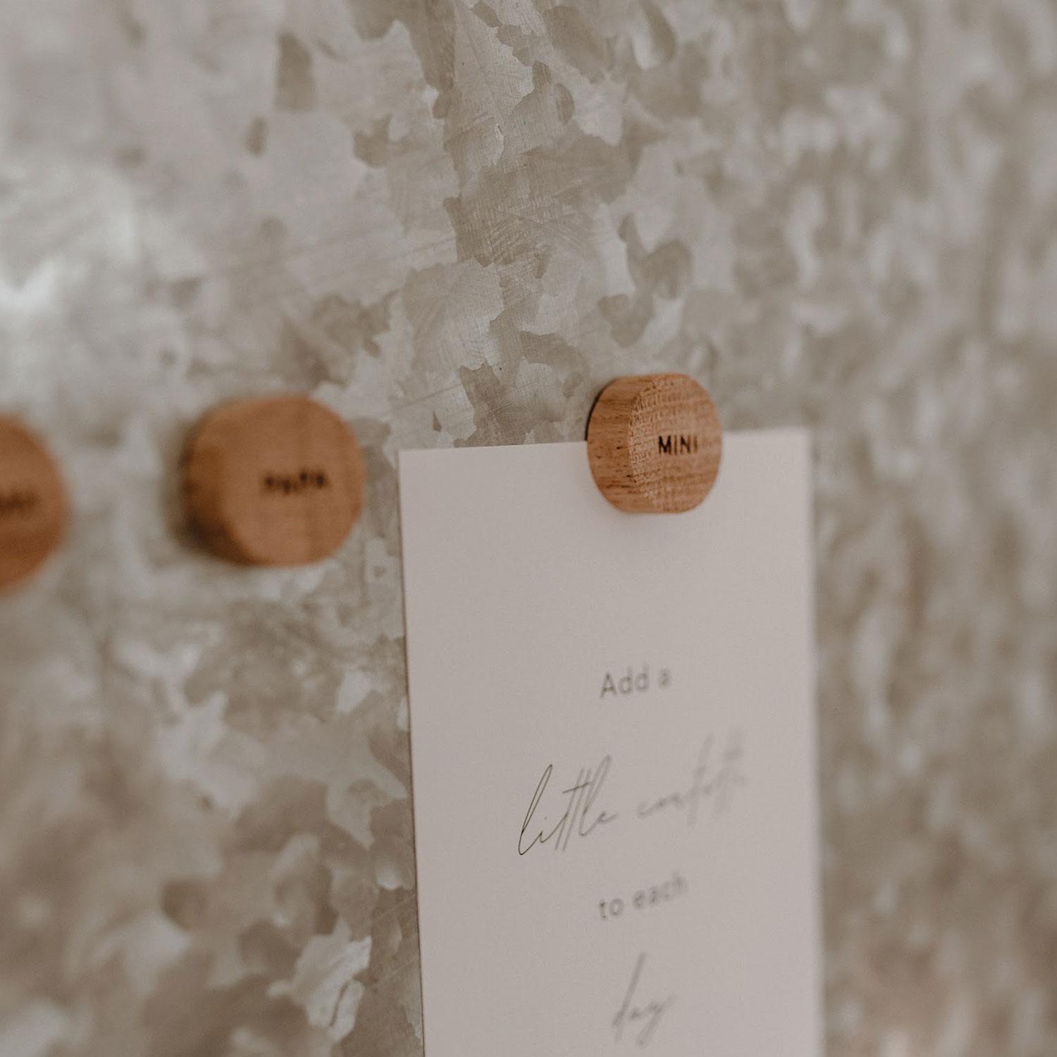 Holzmagnet Familie 3er Set