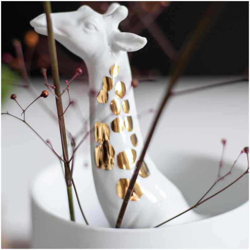 Räder Porzellangeschichten Vase Giraffe