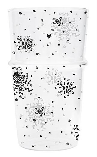 Tumblr Latte - Latte my favourite Drink/ Barock Blumenmuster