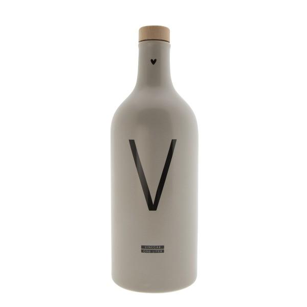 Oil & Vinegar Set Groß Matt Titane Beige